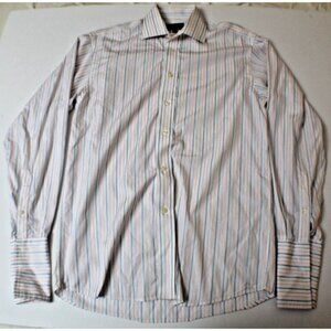 Duchamp‎ Button Up Shirt Men's Size 15.5 Neck 48 in Chest